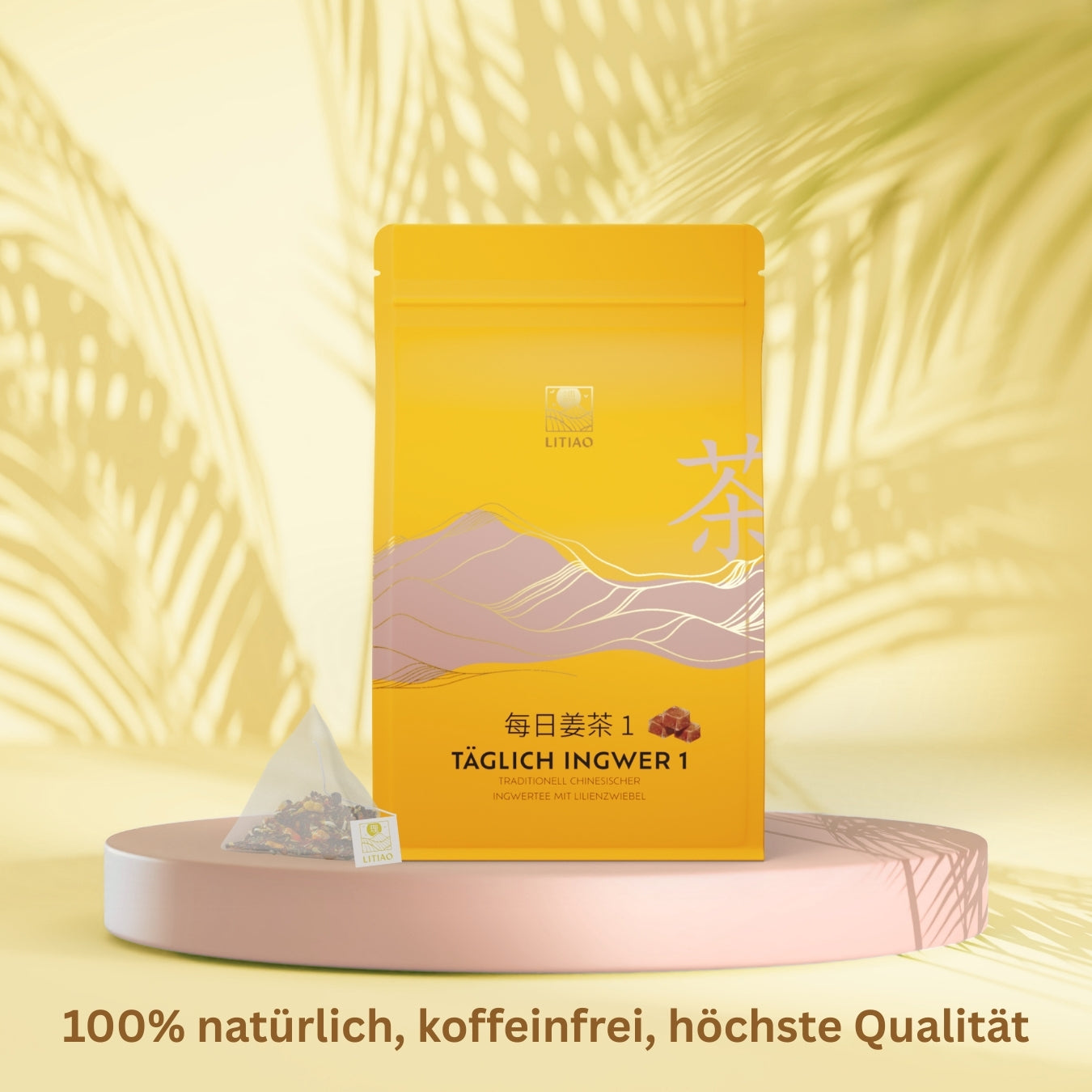 TÄGLICH INGWER 1 - mit Jasmin- und Rosenblüten