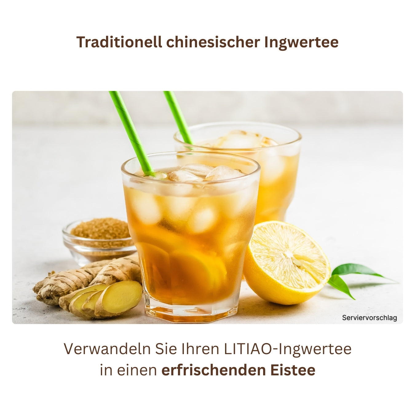 TÄGLICH INGWER 1 - mit Jasmin- und Rosenblüten