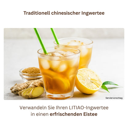 TÄGLICH QUARTETT mit 3 Ingwertees & 1 Früchtetee - LITIAO